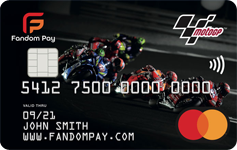 Fandom Pay ist die offizielle Zahlungskarte der MotoGP™