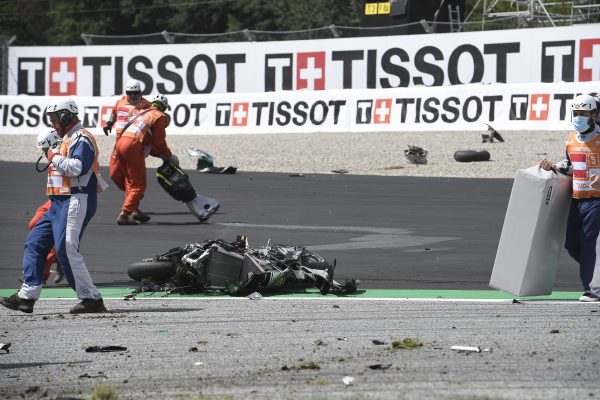 motogp crash austria